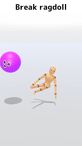 Gameplay screenshot 1 from Ragdoll Break: Let's destroy! - Action game